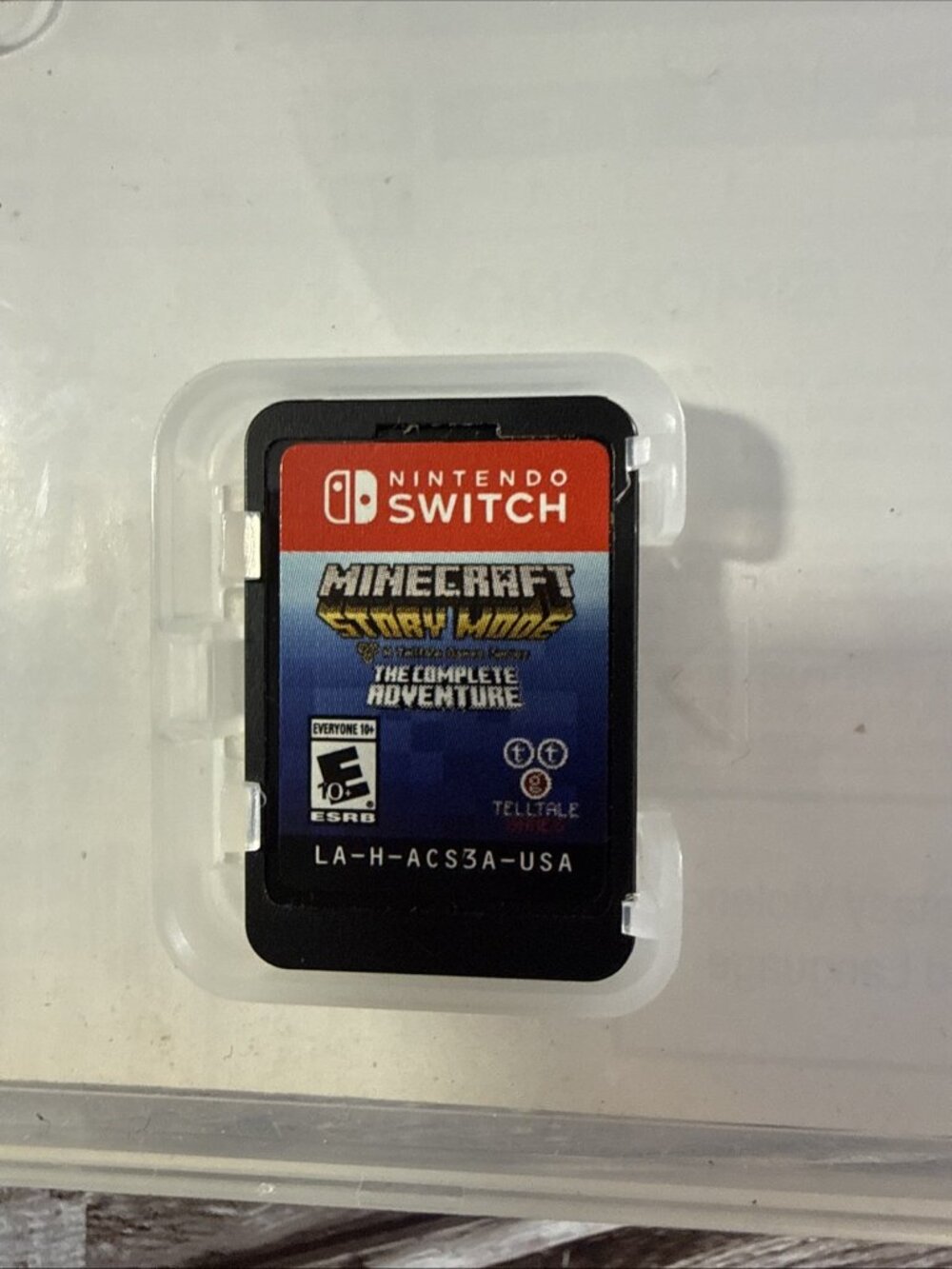 Minecraft Story Mode - The Complete Adventure Nintendo Switch In Original Box - Picture 2 of 4